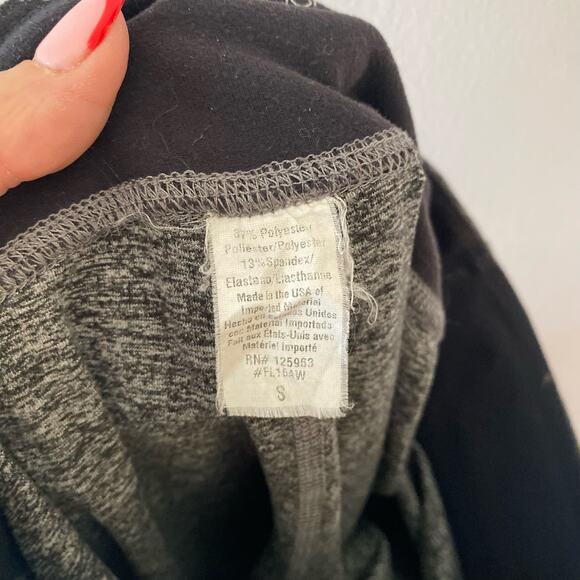 Beyond Yoga Women size Small Heathered Gray Ankle Leggings Workout Gym Athletic - Picture 7 of 10